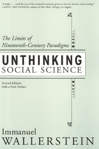 Cover of Unthinking Social Science
