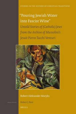 Book cover for Pouring Jewish Water Into Fascist Wine