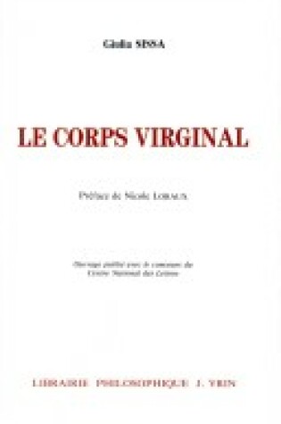 Cover of Le Corps Virginal