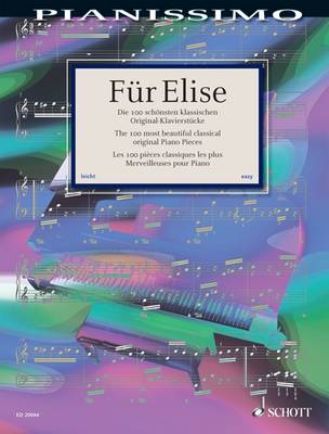 Book cover for Für Elise (100 Most Beautiful Classical Piano)