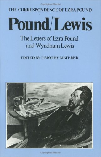 Book cover for Pound/Lewis: The Letters of Ezra Pound and Wyndham Lewis