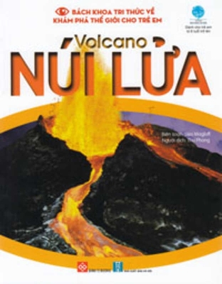 Book cover for Encyclopedia of Knowledge about Exploring the World for Children -Volcano