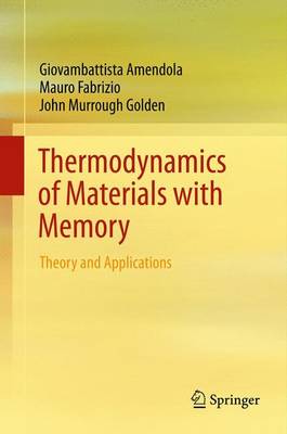 Book cover for Thermodynamics of Materials with Memory