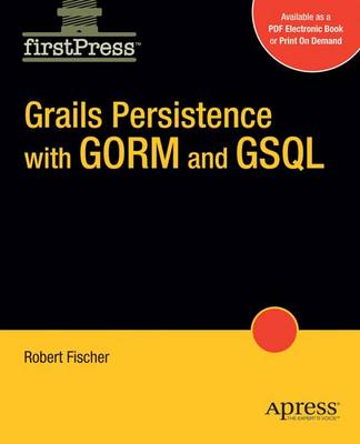 Book cover for Grails Persistance with Gorm and Gsql