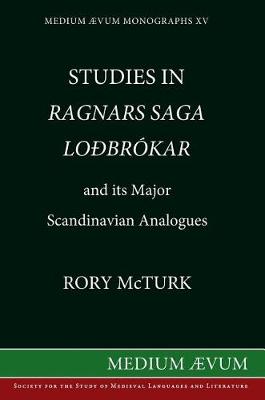 Book cover for Studies in Ragnar's Saga Lodbrokar and Its Major Scandinavian Analogues