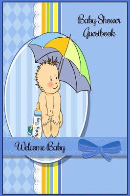 Book cover for Baby Shower Guestbook Welcome Baby