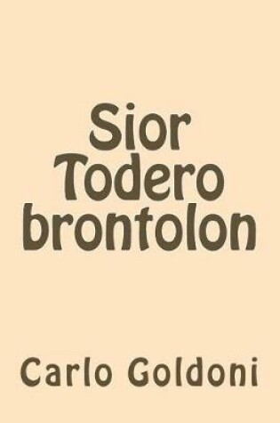 Cover of Sior Todero Brontolon