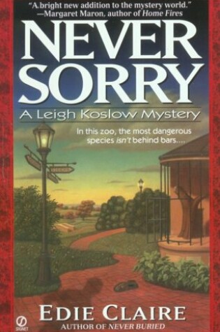 Cover of Never Sorry