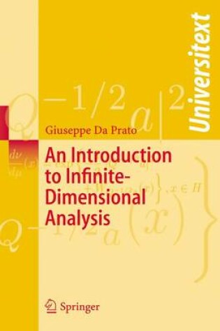 Cover of An Introduction to Infinite-Dimensional Analysis