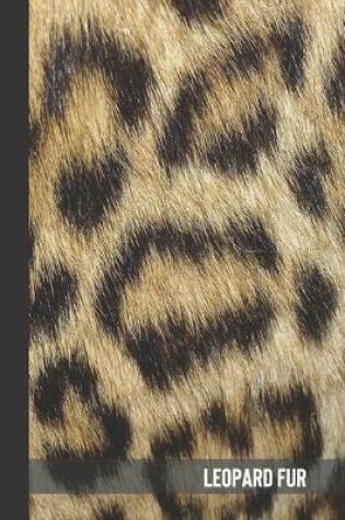 Cover of leopard fur