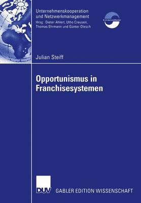 Cover of Opportunismus in Franchisesystemen