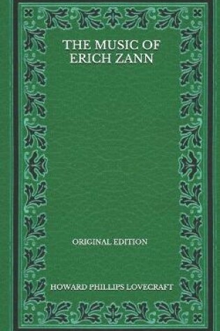 Cover of The Music Of Erich Zann - Original Edition