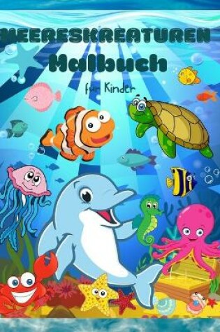 Cover of Meerestiere Malbuch für Kinder