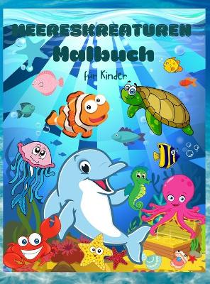 Book cover for Meerestiere Malbuch für Kinder