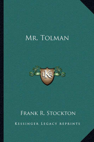 Cover of Mr. Tolman