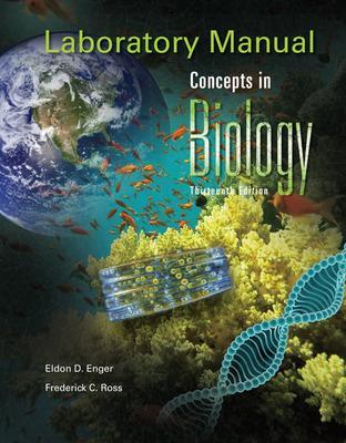 Book cover for Laboratory Manual Concepts in Biology