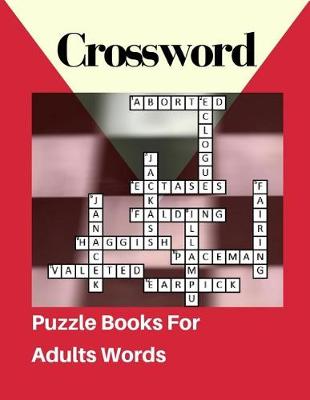 Book cover for Crossword Puzzle Books For Adults Words