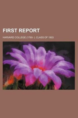 Cover of First Report