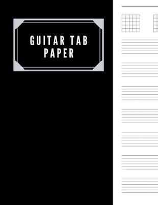 Book cover for Guitar Tab Paper