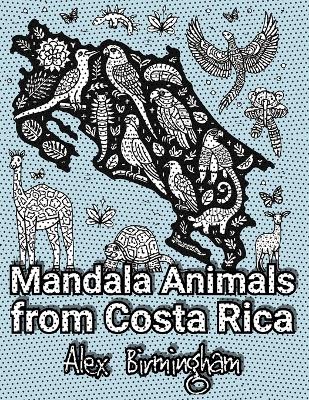 Book cover for Mandala Animals from Costa Rica