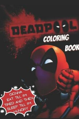 Cover of Deadpool coloring book