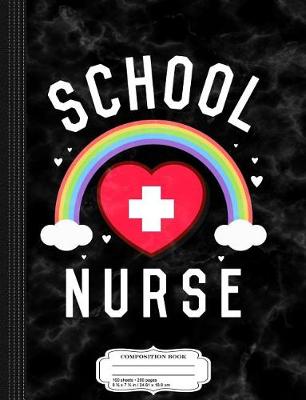 Book cover for Womens School Nurse Composition Notebook