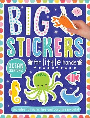 Book cover for Big Stickers for Little Hands Ocean Creatures