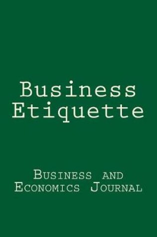 Cover of Business Etiquette