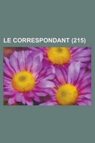 Cover of Le Correspondant (215)