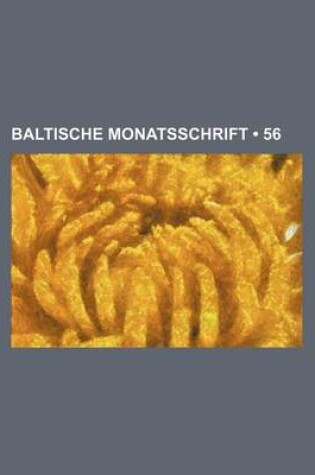 Cover of Baltische Monatsschrift (56)