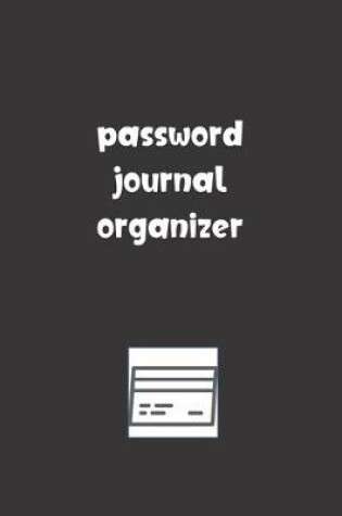 Cover of Password Journal Organizer