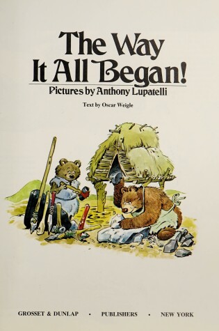 Cover of The Way It All Began!