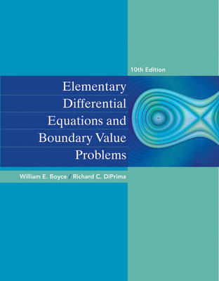 Cover of Elementary Differential Equations and Boundary Value Problems 10E + WileyPlus Registration Card