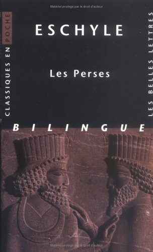 Cover of Eschyle, Les Perses