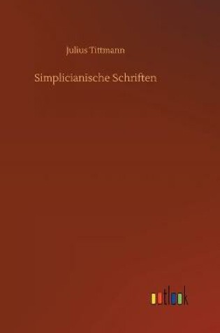 Cover of Simplicianische Schriften