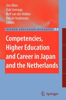Book cover for Competencies, Higher Education and Career in Japan and the Netherlands