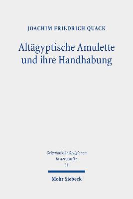 Book cover for Altägyptische Amulette und ihre Handhabung