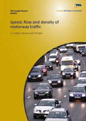 Book cover for Speed, Flow and Density of Motorway Traffic