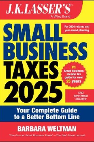 Cover of J.K. Lasser's Small Business Taxes 2025