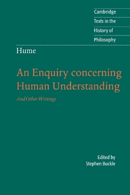 Book cover for Hume: An Enquiry Concerning Human Understanding