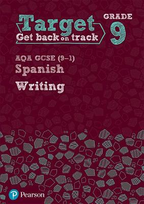 Book cover for Target Grade 9 Writing AQA GCSE (9-1) Spanish Workbook