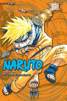 Book cover for Naruto (3-in-1 Edition), Vol. 2