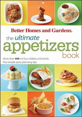 Book cover for The Ultimate Appetizers Book