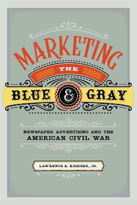 Book cover for Marketing the Blue and Gray