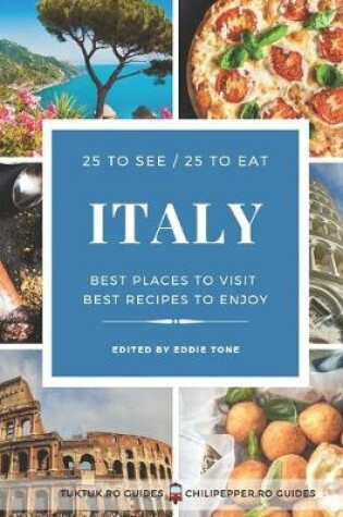 Cover of 25 to see / 25 to eat - Italy