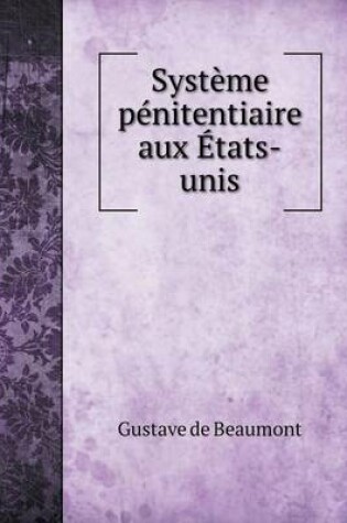 Cover of Système pénitentiaire aux États-unis