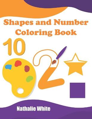 Book cover for Shaper and Numbers Coloring Book