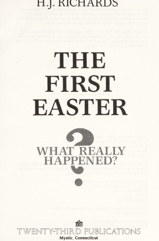 Cover of First Easter