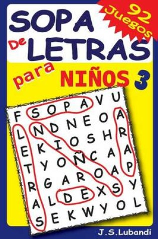 Cover of Sopa de Letras para Niños 3