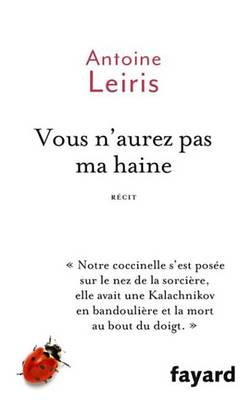 Book cover for Vous N'Aurez Pas Ma Haine